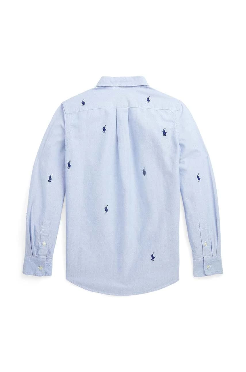 Детская хлопковая рубашка - фото 2