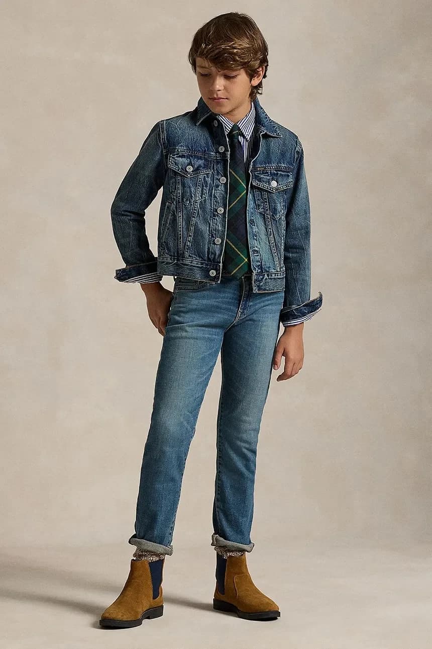 Детская хлопковая рубашка - фото 5