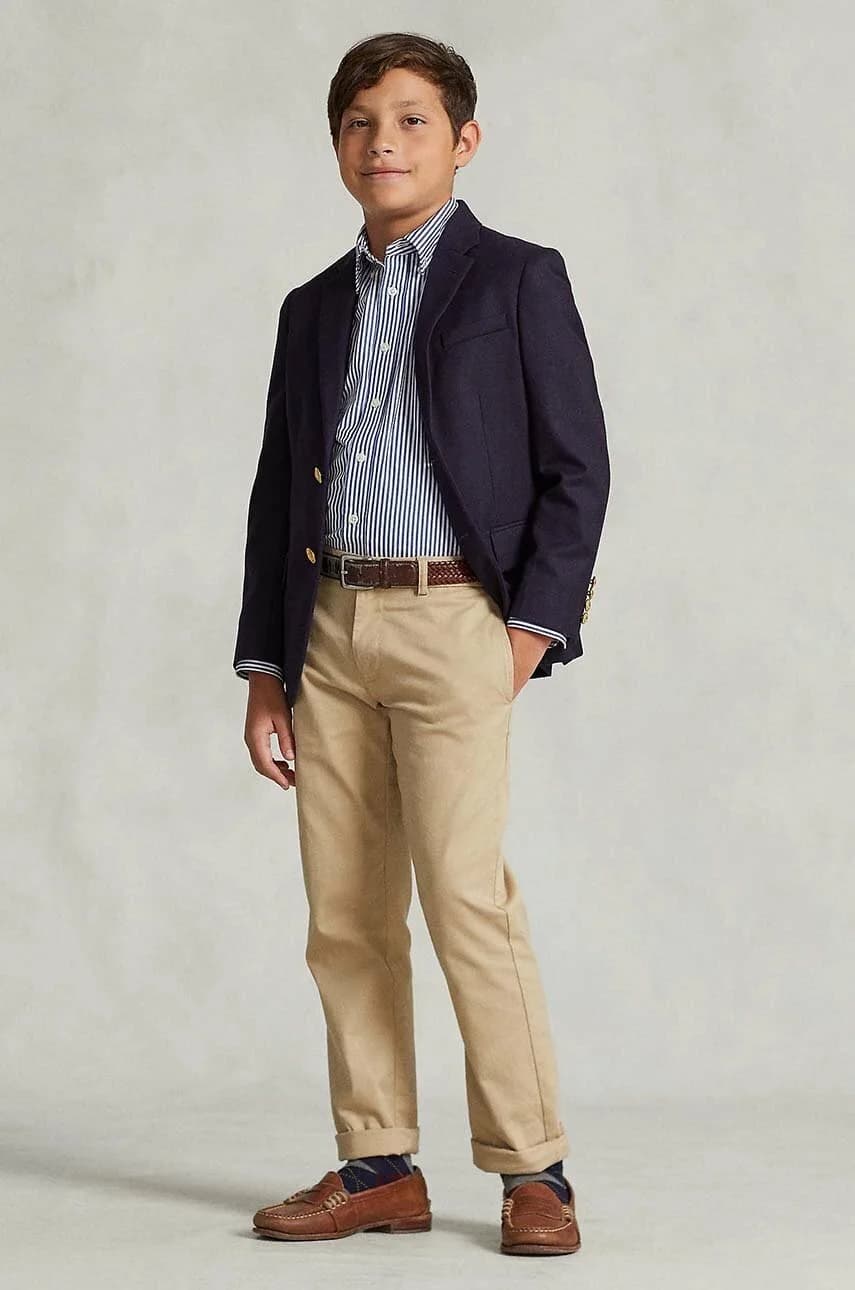 Детская хлопковая рубашка - фото 8