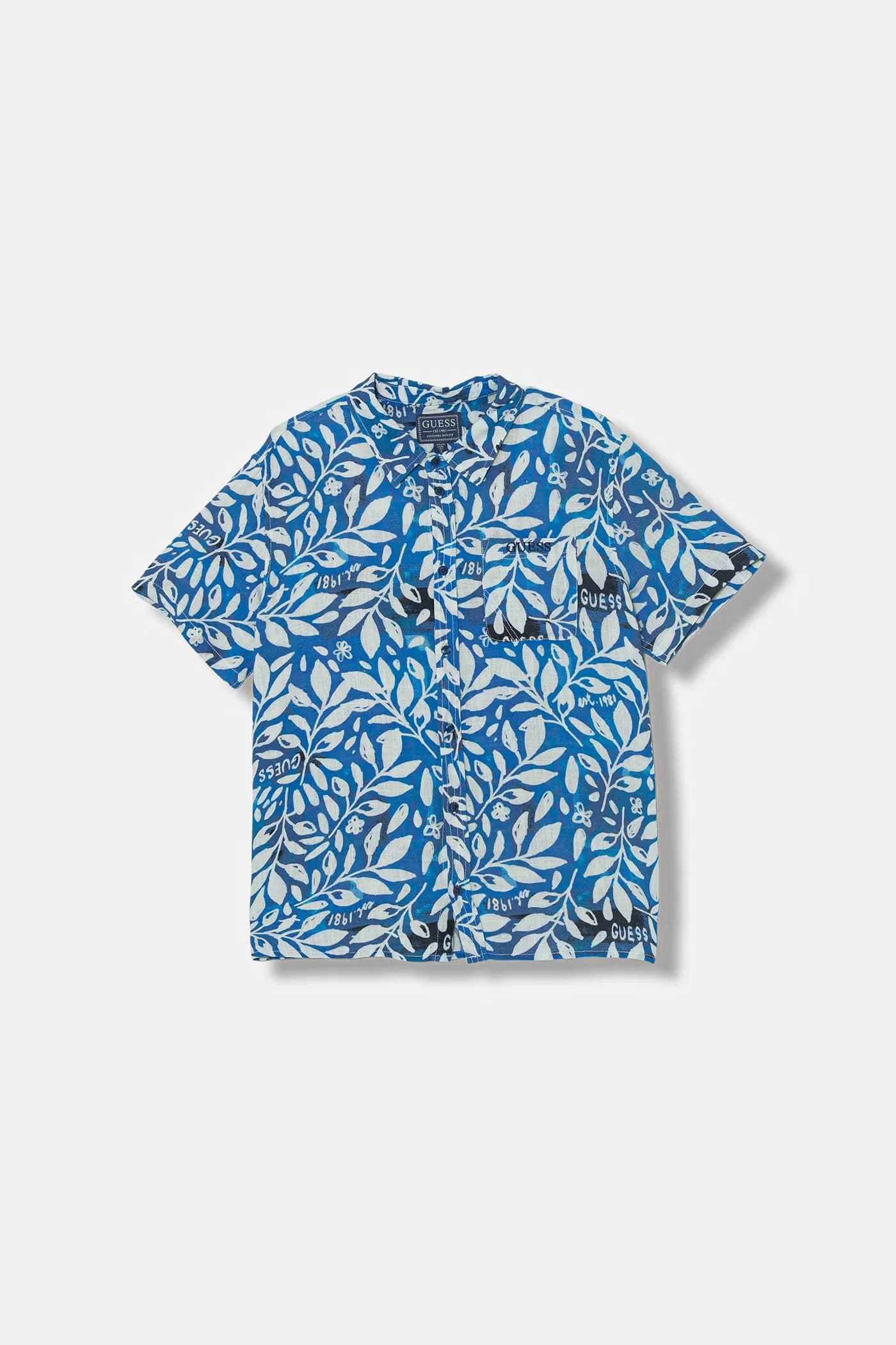 Детская рубашка с льном