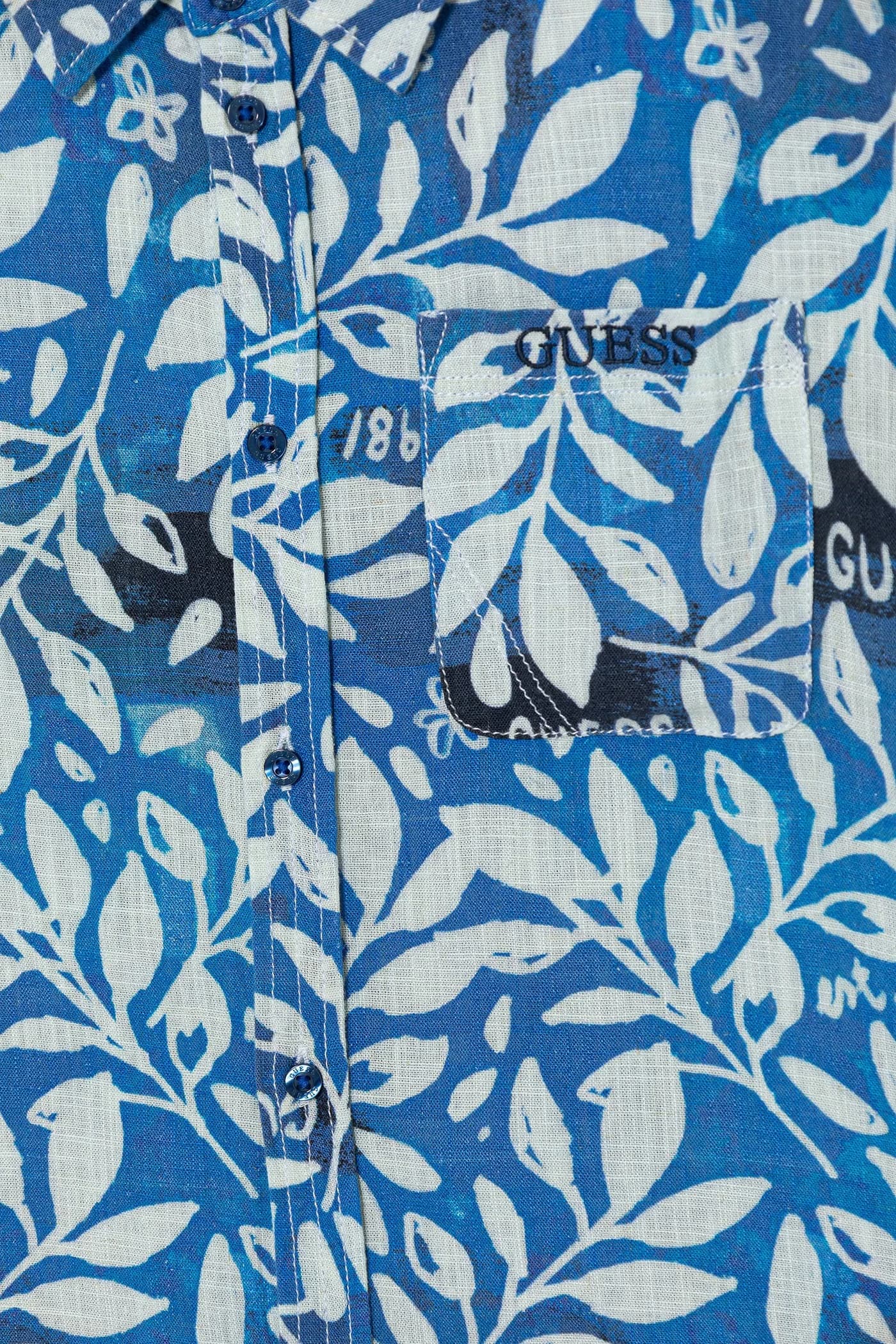 Детская рубашка с льном - фото 3