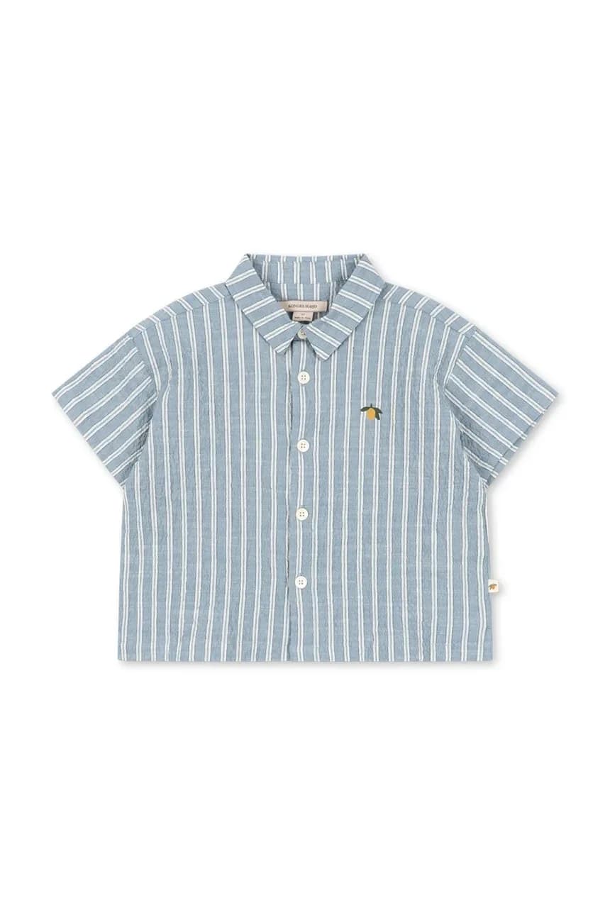 ELLIOT SS SHIRT GOTS детская хлопковая рубашка