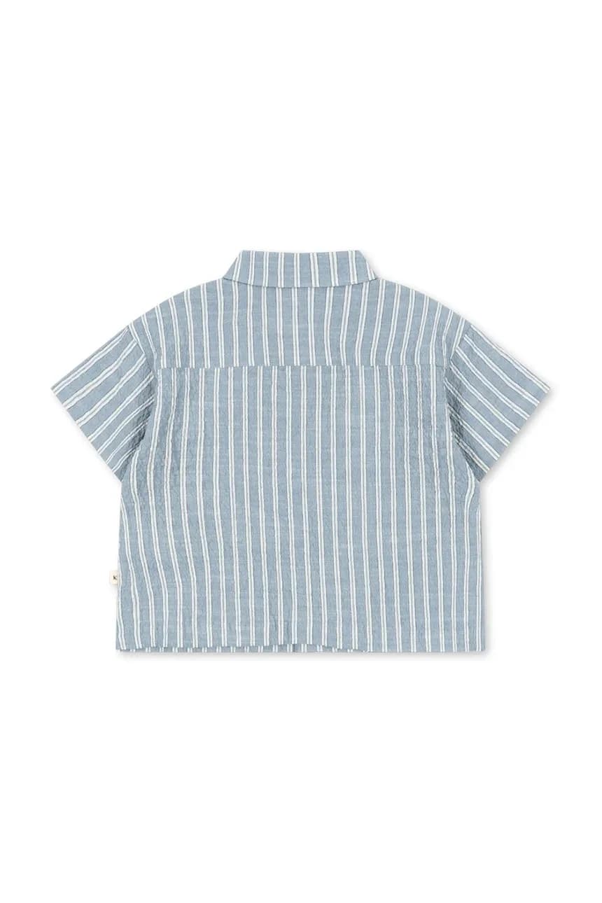 ELLIOT SS SHIRT GOTS детская хлопковая рубашка - фото 2