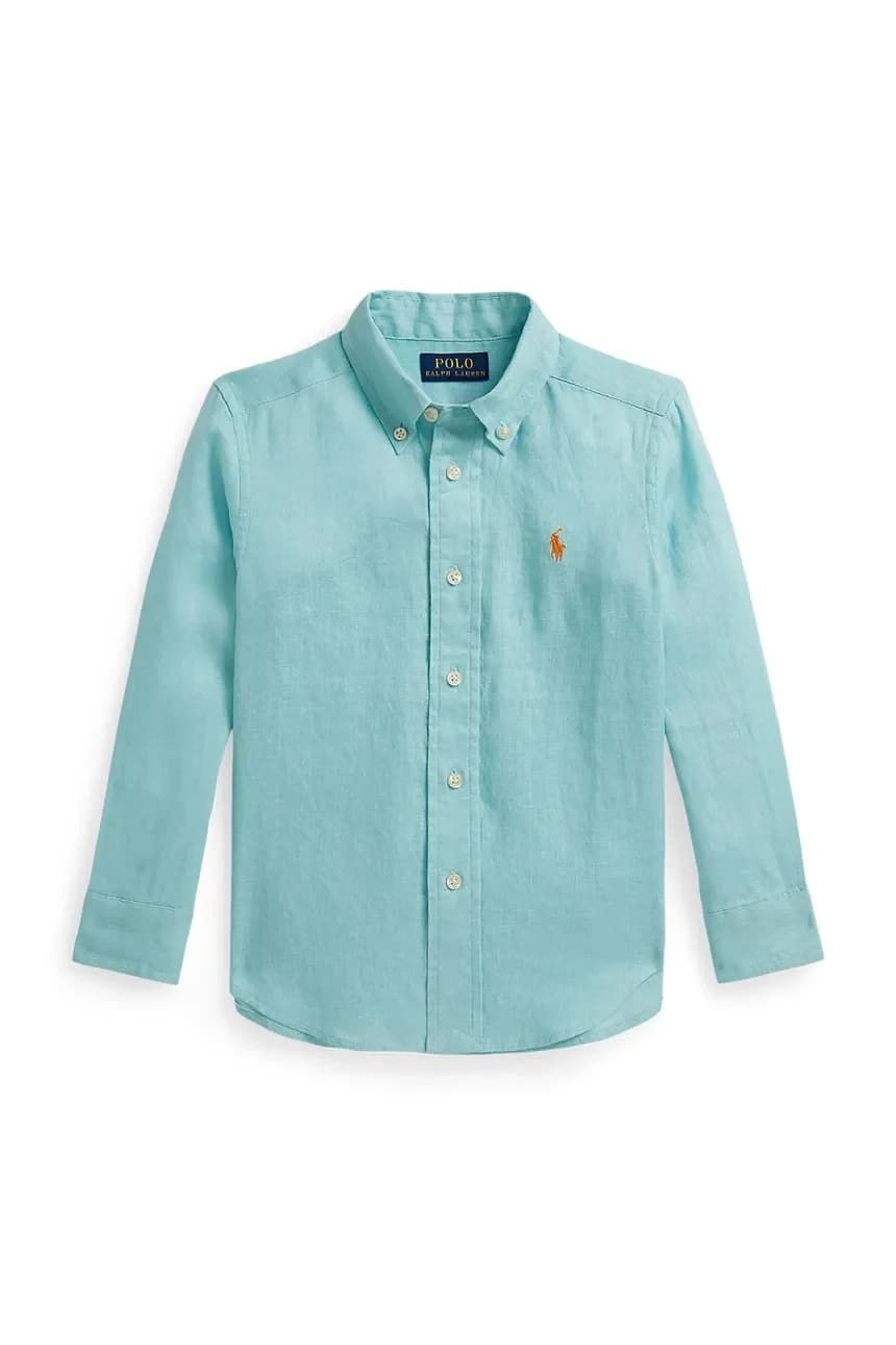 Детская льняная рубашка