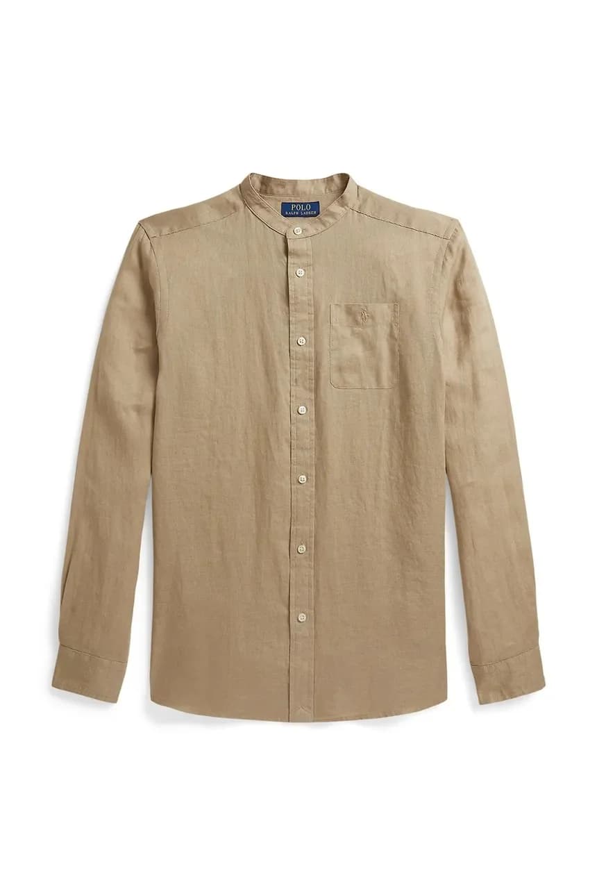 Детская льняная рубашка