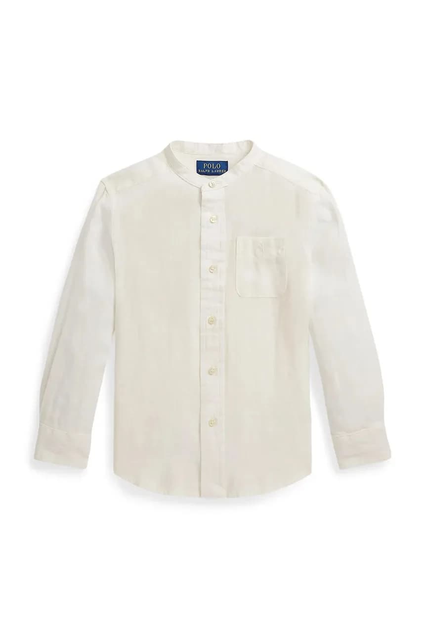 Детская льняная рубашка