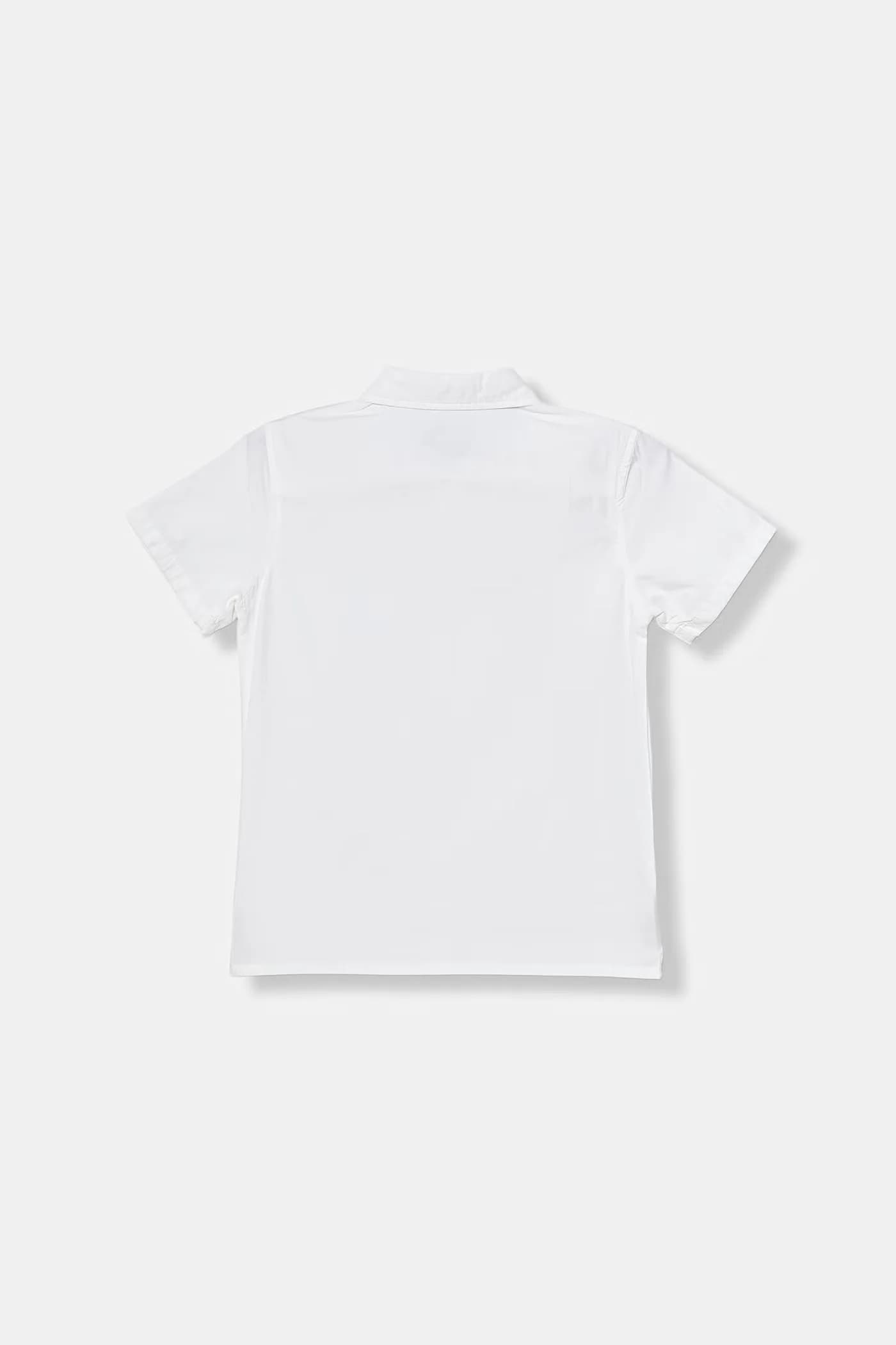 Хлопковая детская рубашка - фото 2