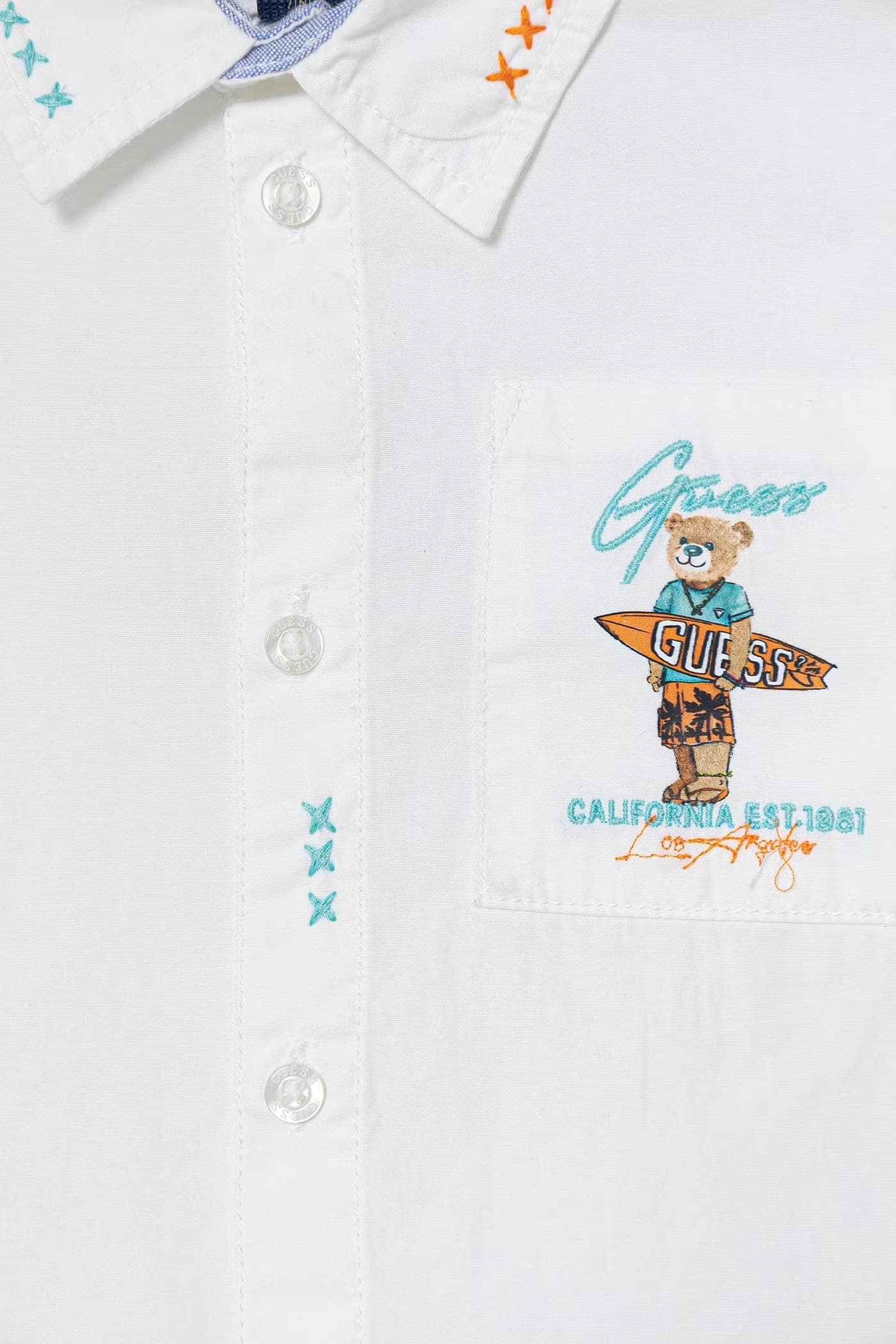 Хлопковая детская рубашка - фото 3