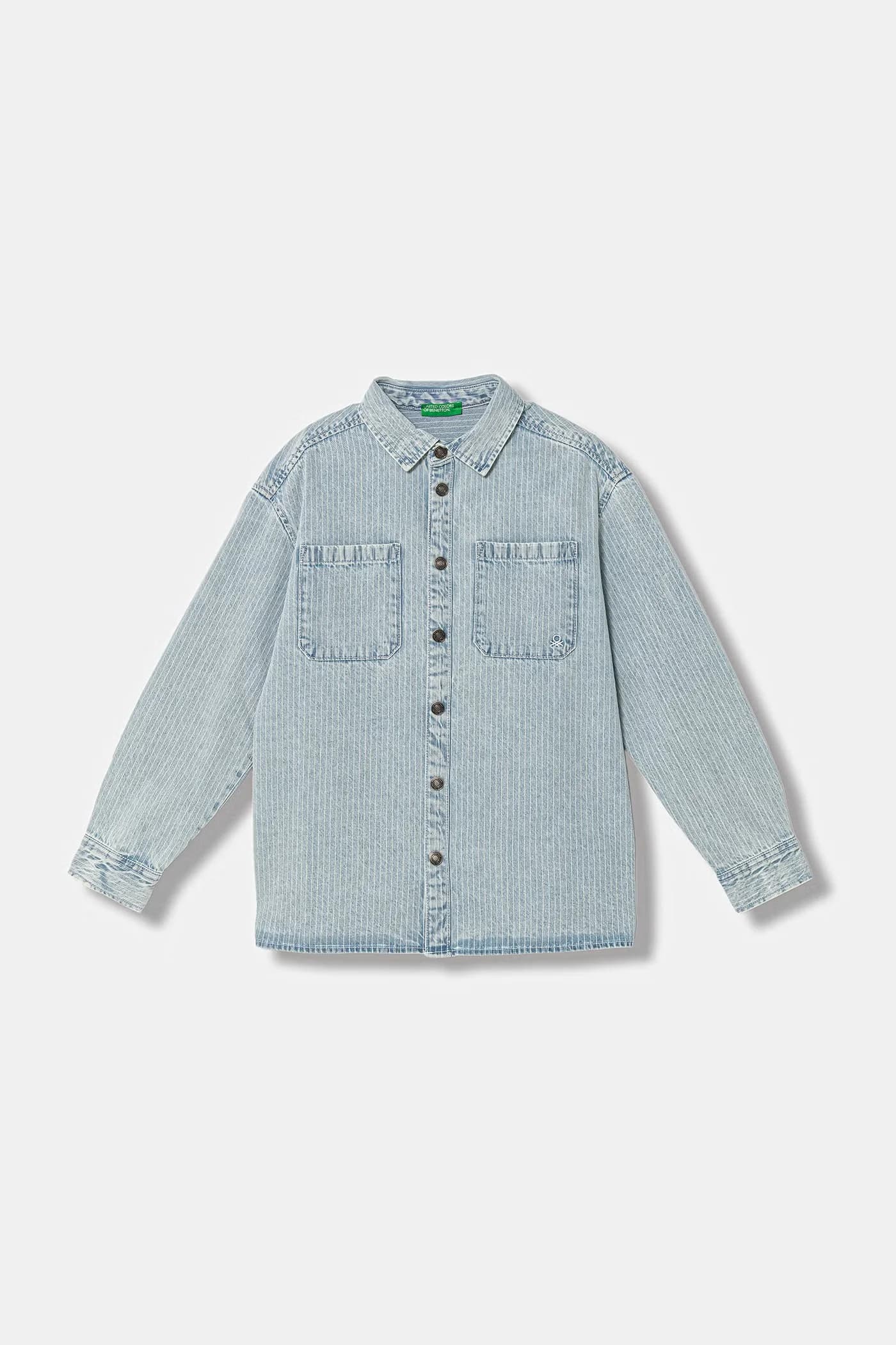 Детская джинсовая рубашка