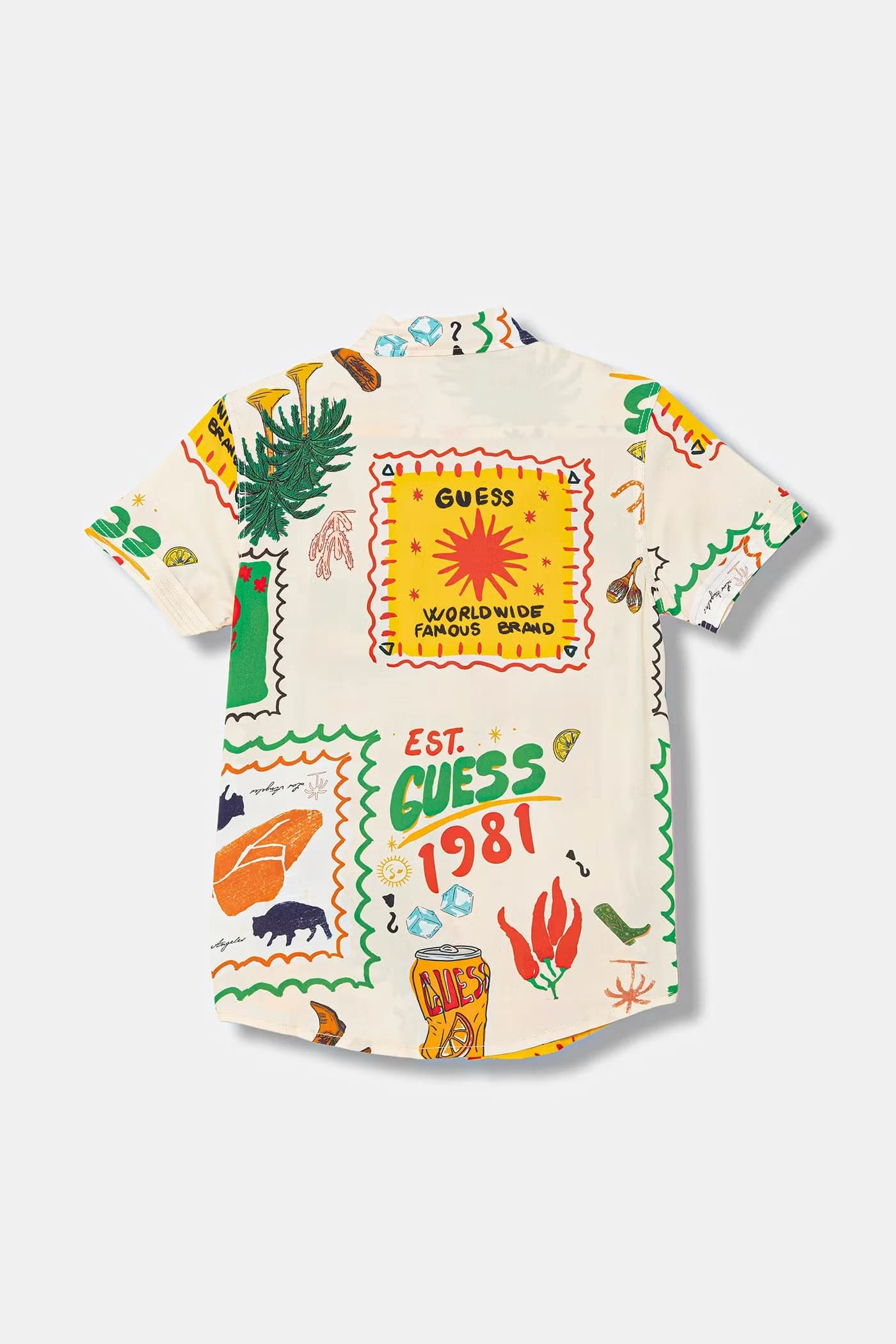 Детская рубашка из вискозы. - фото 2