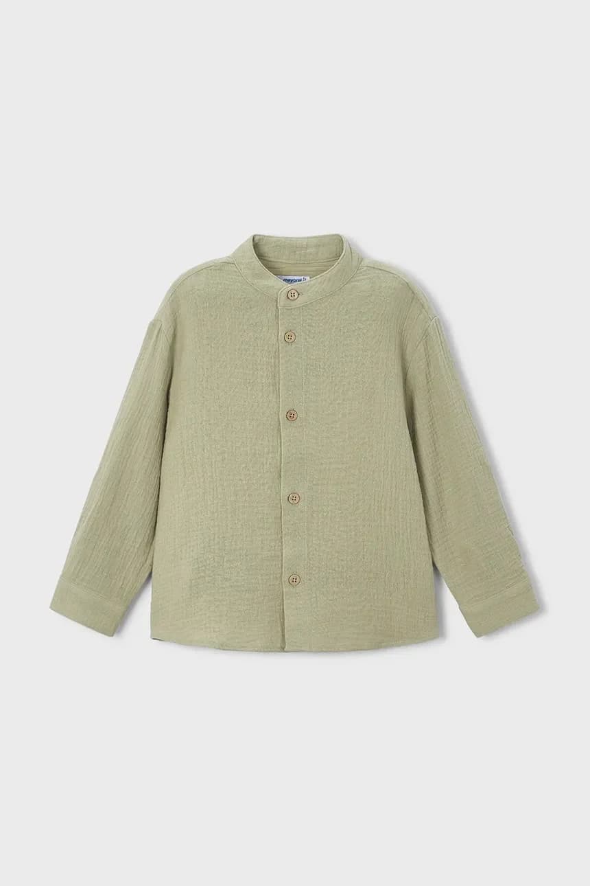 Детская хлопковая рубашка