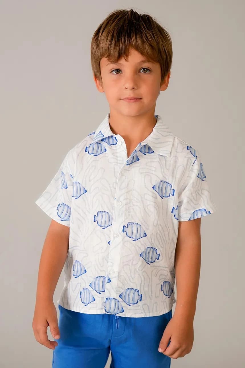 Детская рубашка - фото 5