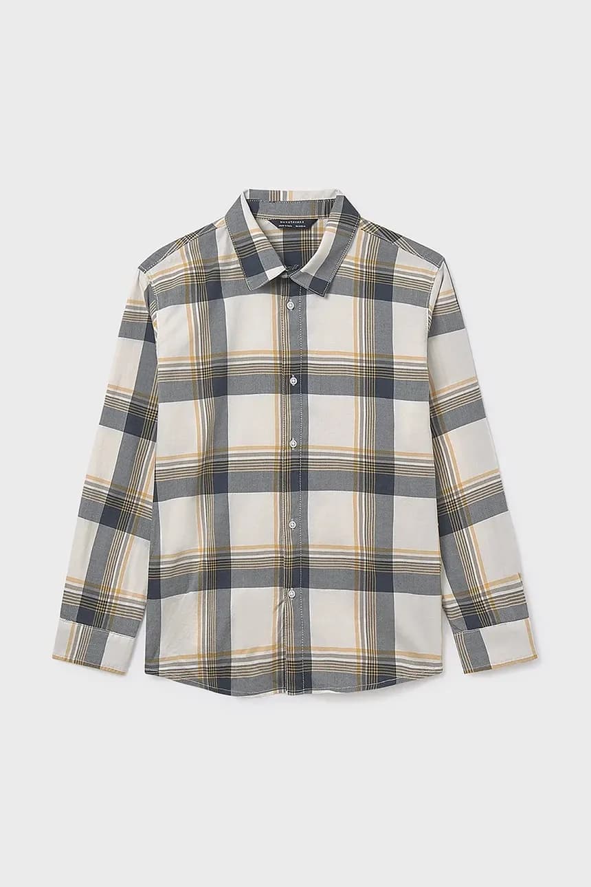 Детская хлопковая рубашка - фото 2