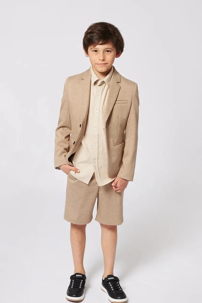 Детская льняная рубашка - фото 4