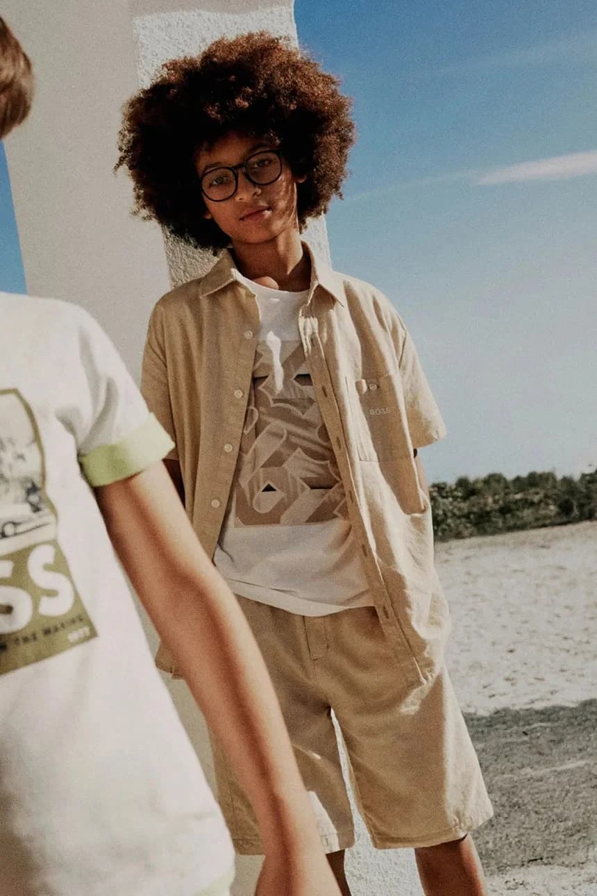 Детская льняная рубашка - фото 5