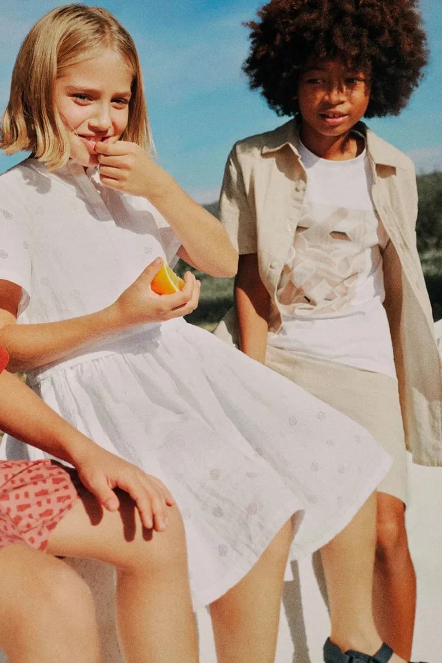 Детская льняная рубашка - фото 6