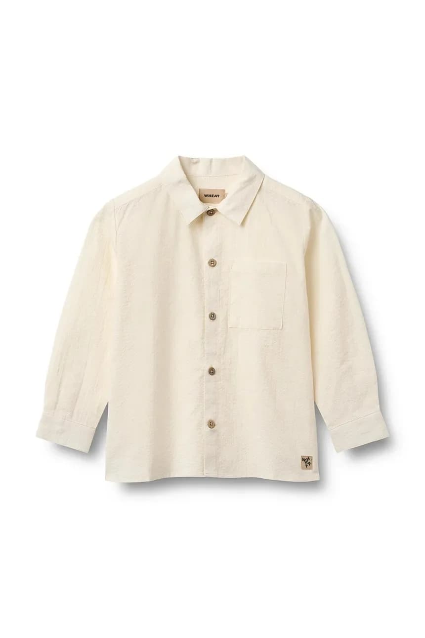 Детская хлопковая рубашка