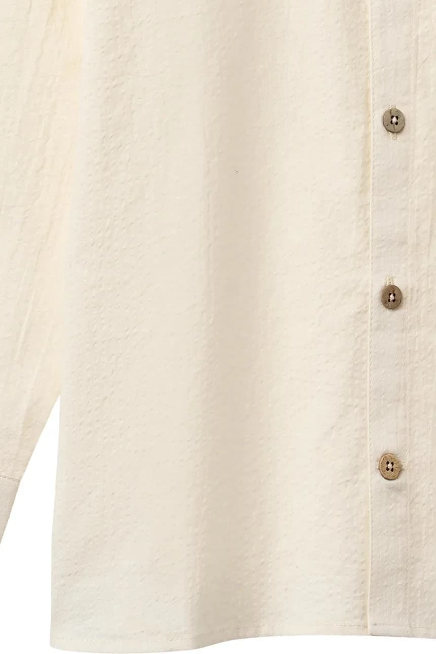 Детская хлопковая рубашка - фото 3