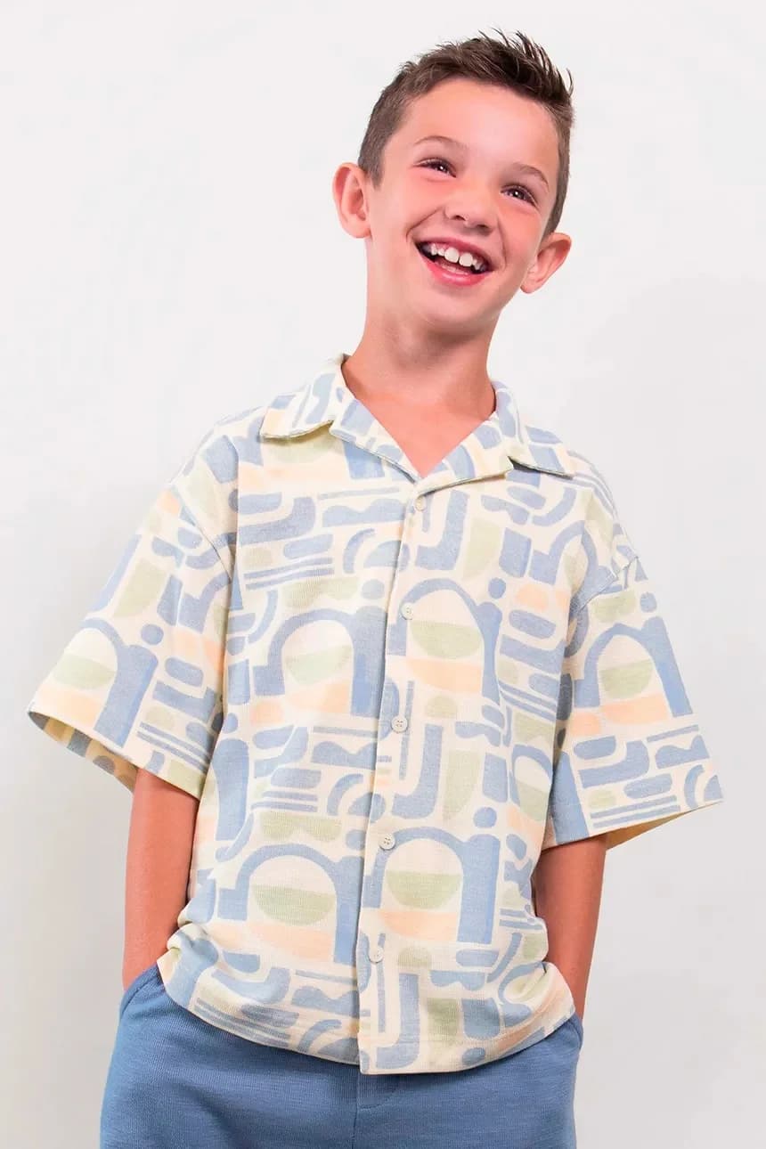 Детская хлопковая рубашка Boston от Mayoral