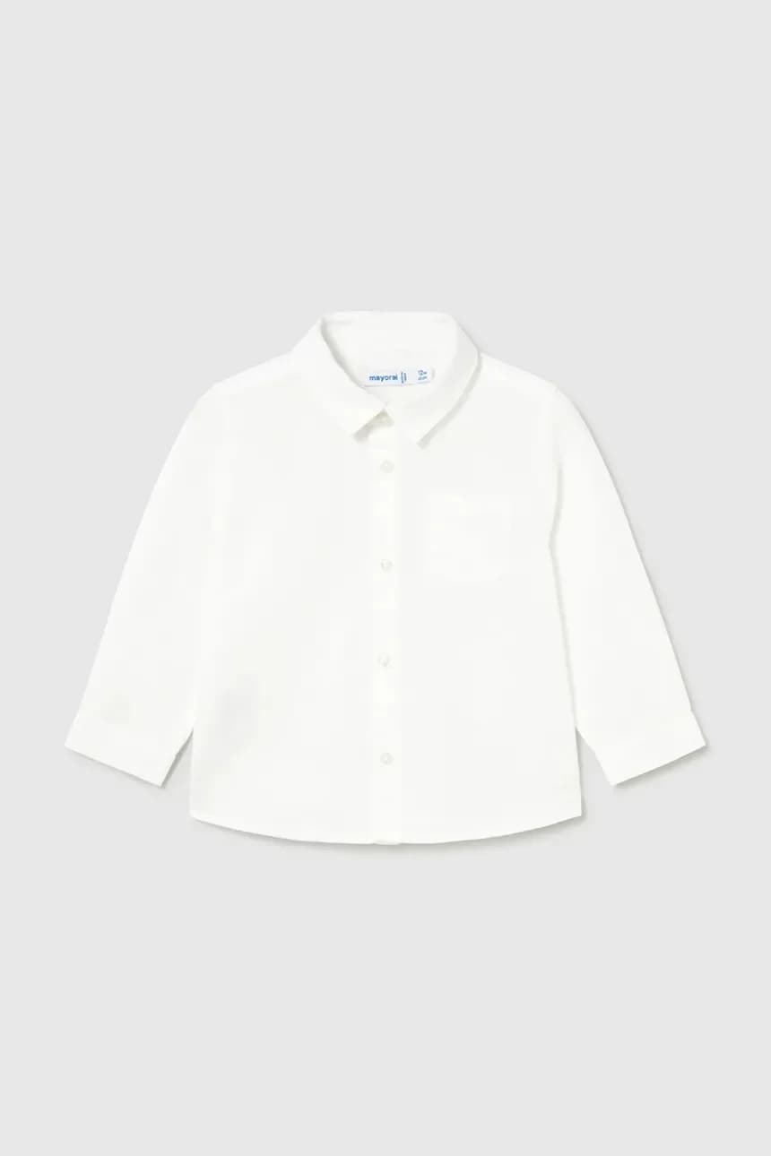 Детская рубашка с льном