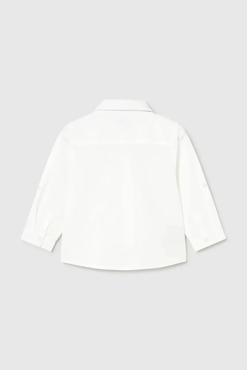 Детская рубашка с льном - фото 2