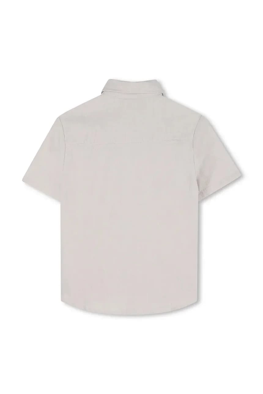 Детская рубашка с льном - фото 3