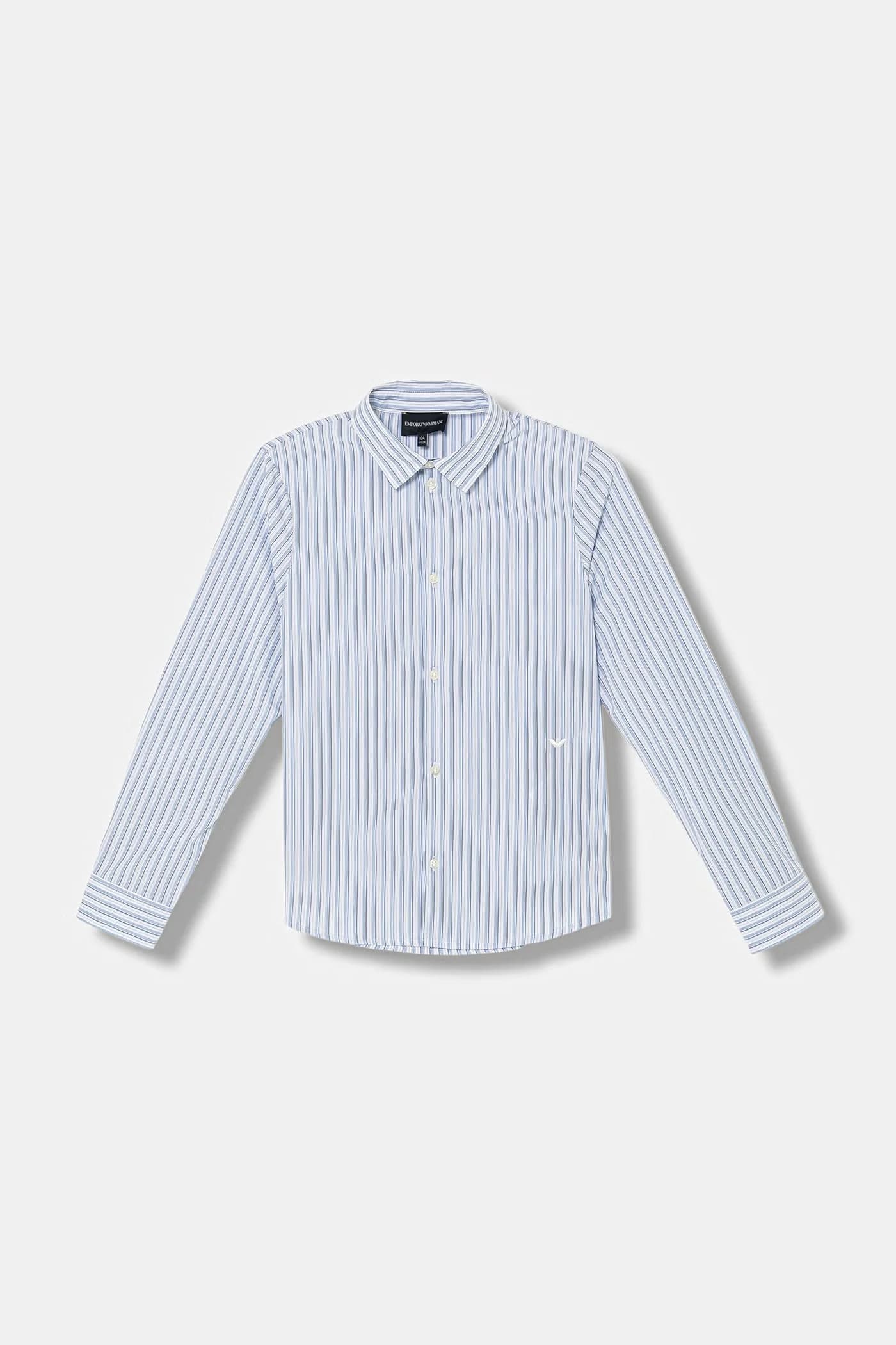 Детская хлопковая рубашка