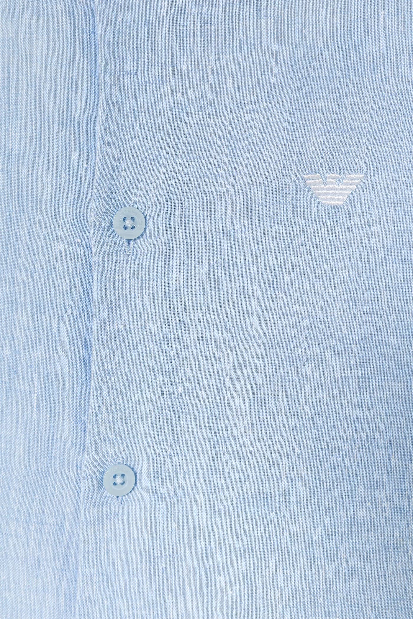 Детская льняная рубашка - фото 3