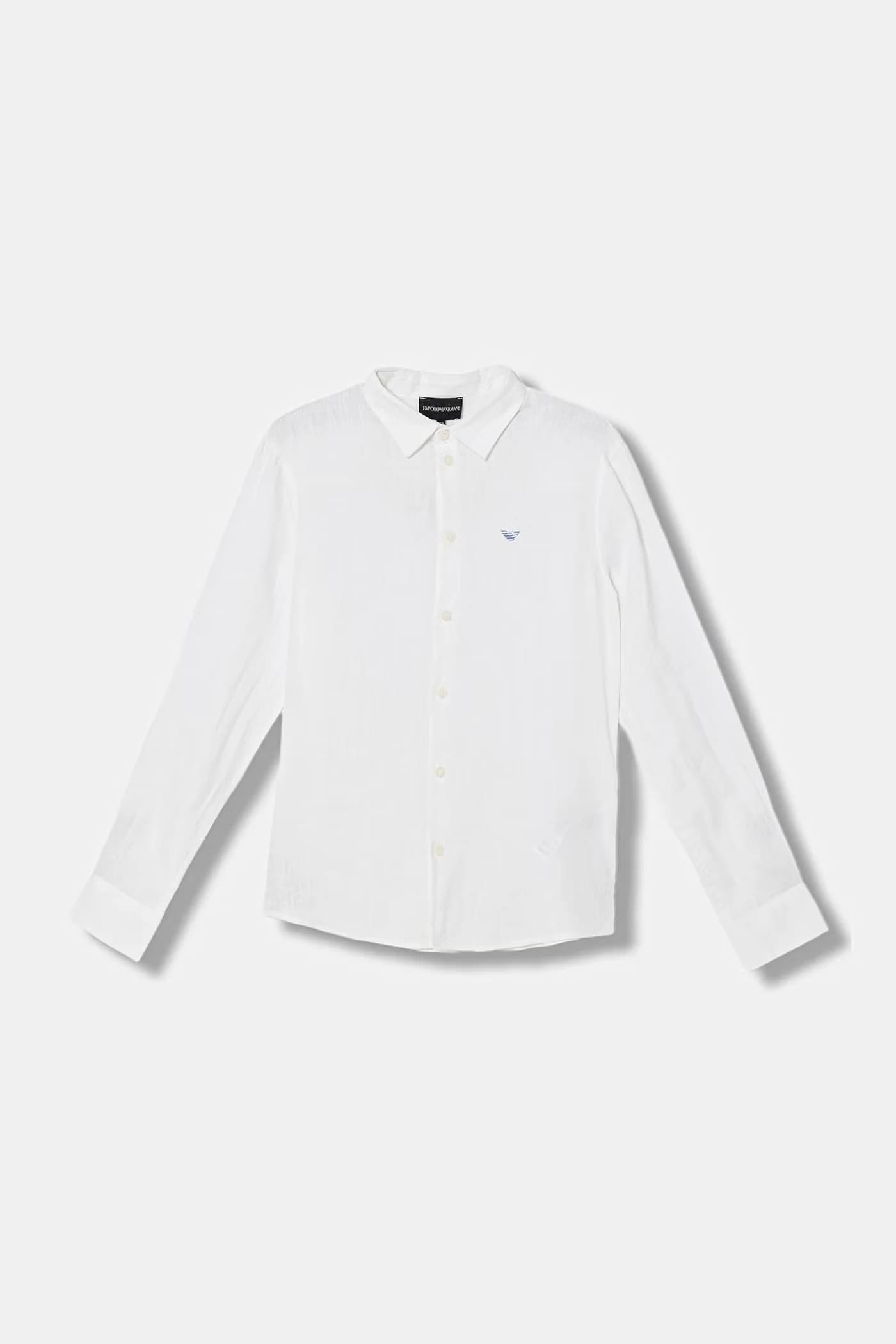 Детская льняная рубашка