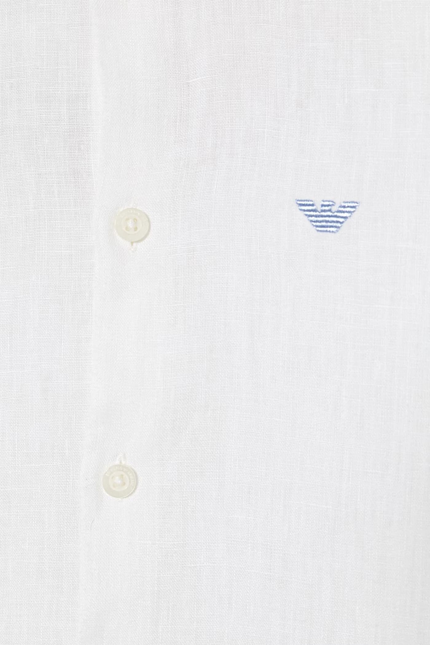 Детская льняная рубашка - фото 3