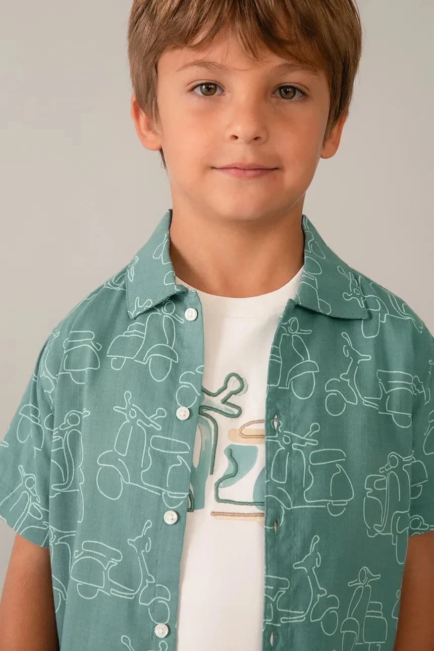 Детская рубашка - фото 5