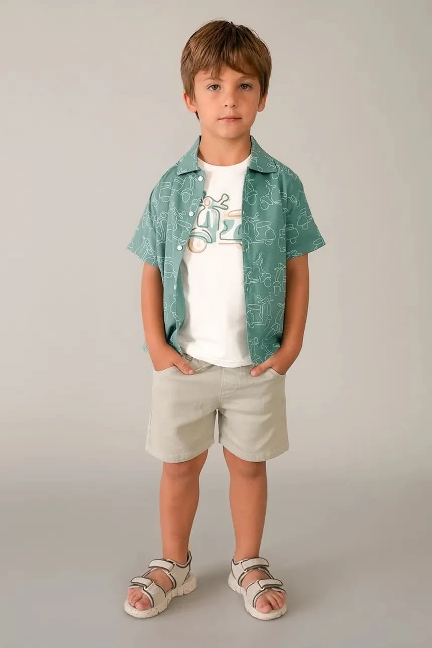 Детская рубашка - фото 6