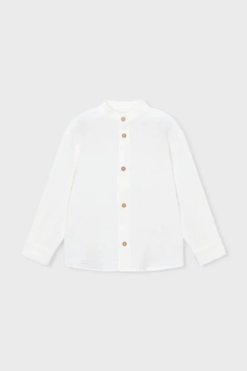 Детская хлопковая рубашка - фото 2