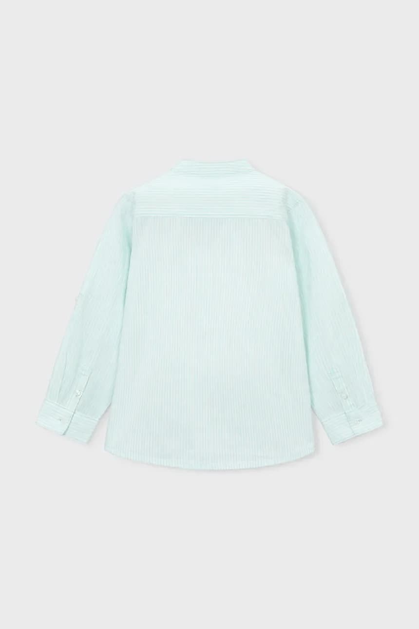 Детская хлопковая рубашка - фото 3