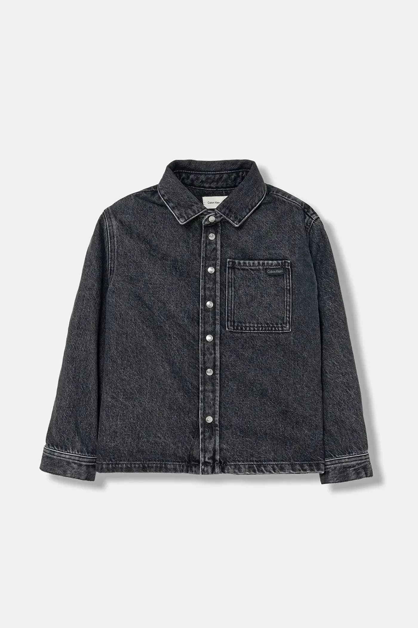 Детская джинсовая рубашка