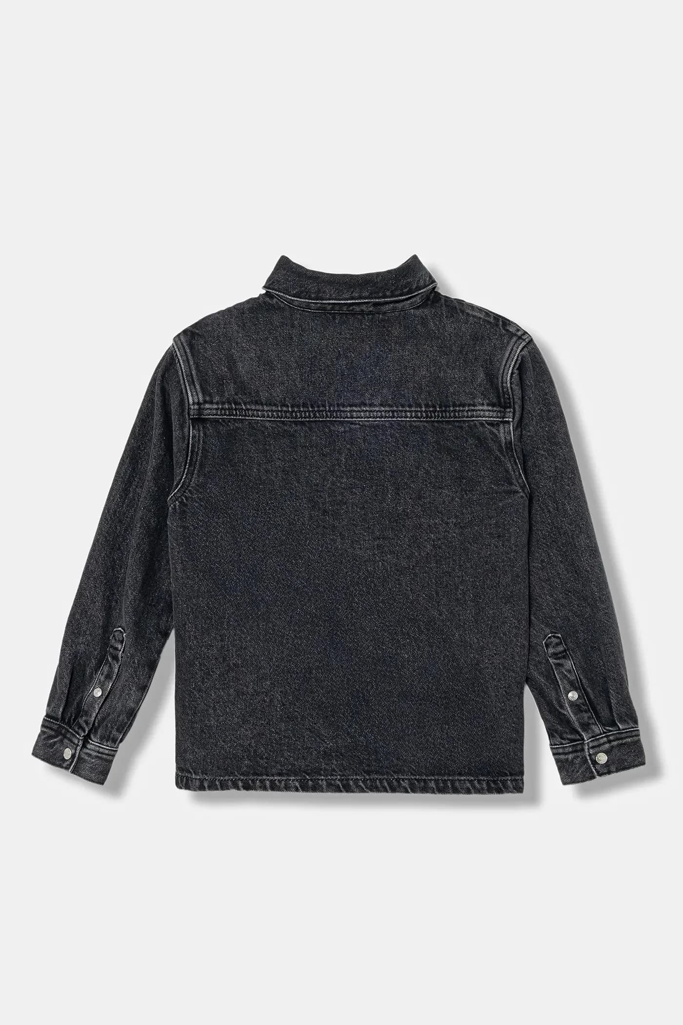 Детская джинсовая рубашка - фото 2