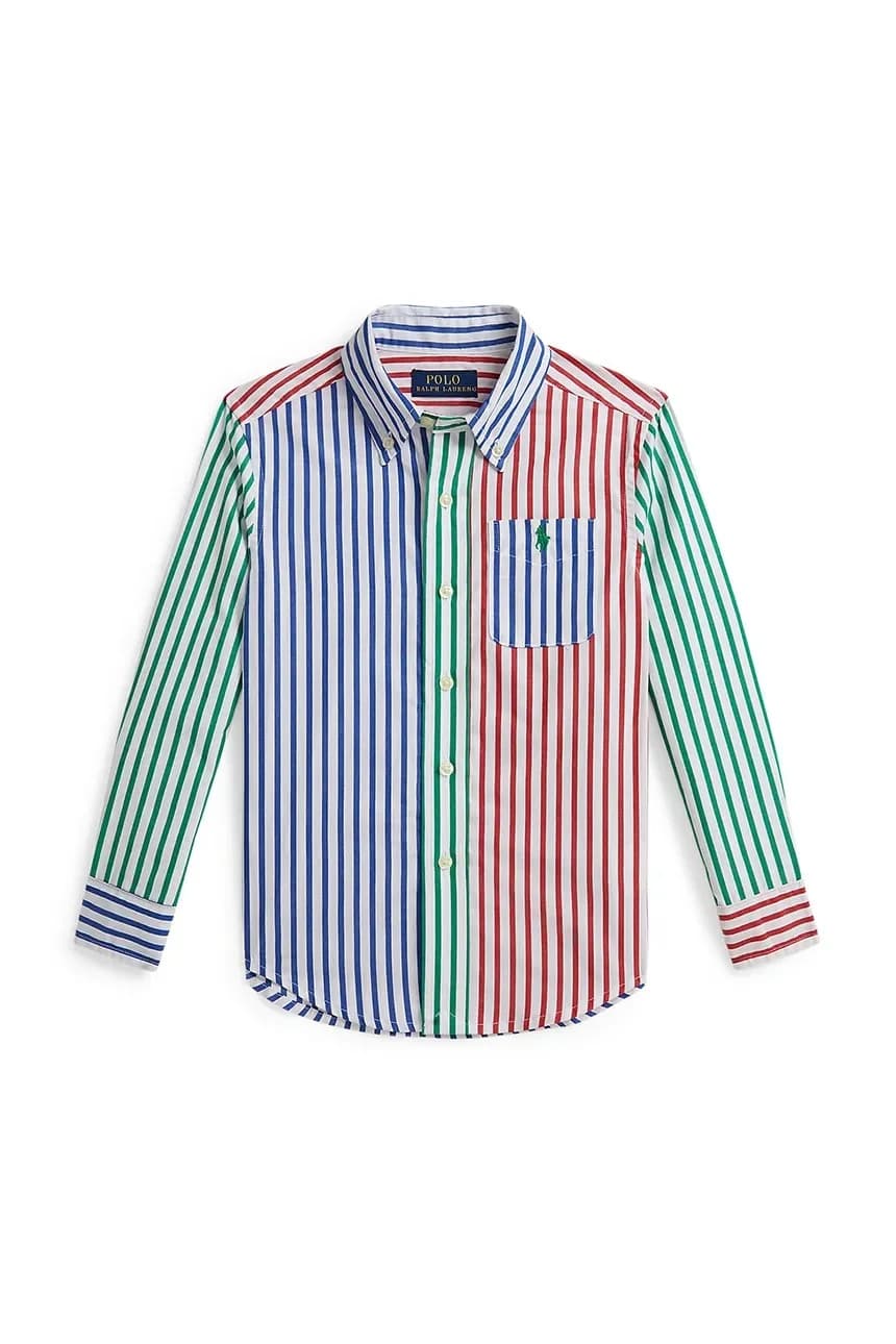 Детская хлопковая рубашка