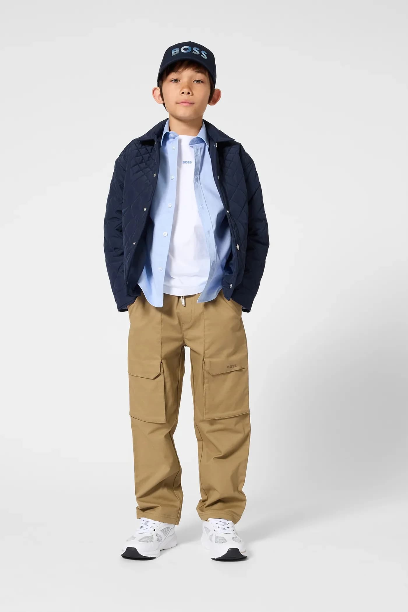 Детская хлопковая рубашка