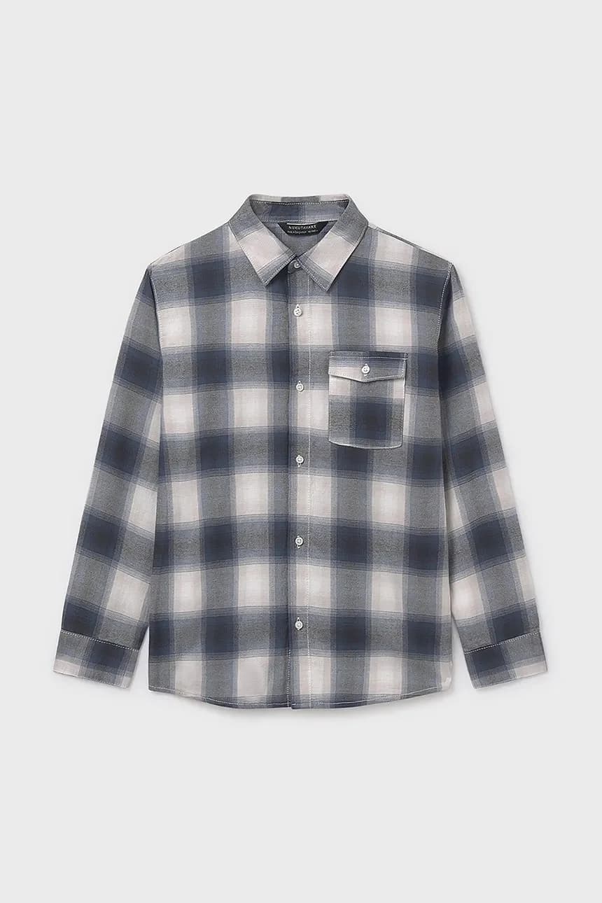 Детская хлопковая рубашка - фото 2