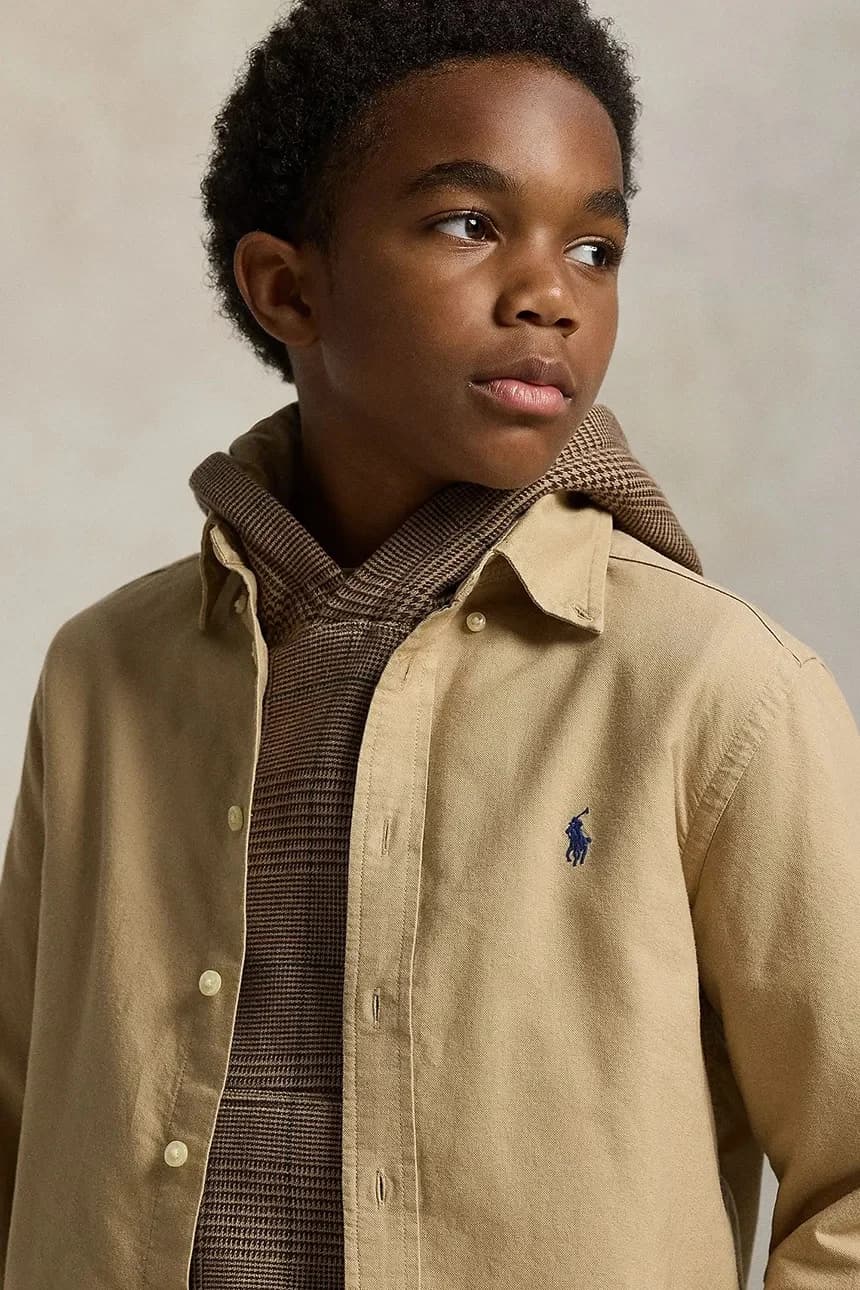 Детская хлопковая рубашка - фото 5