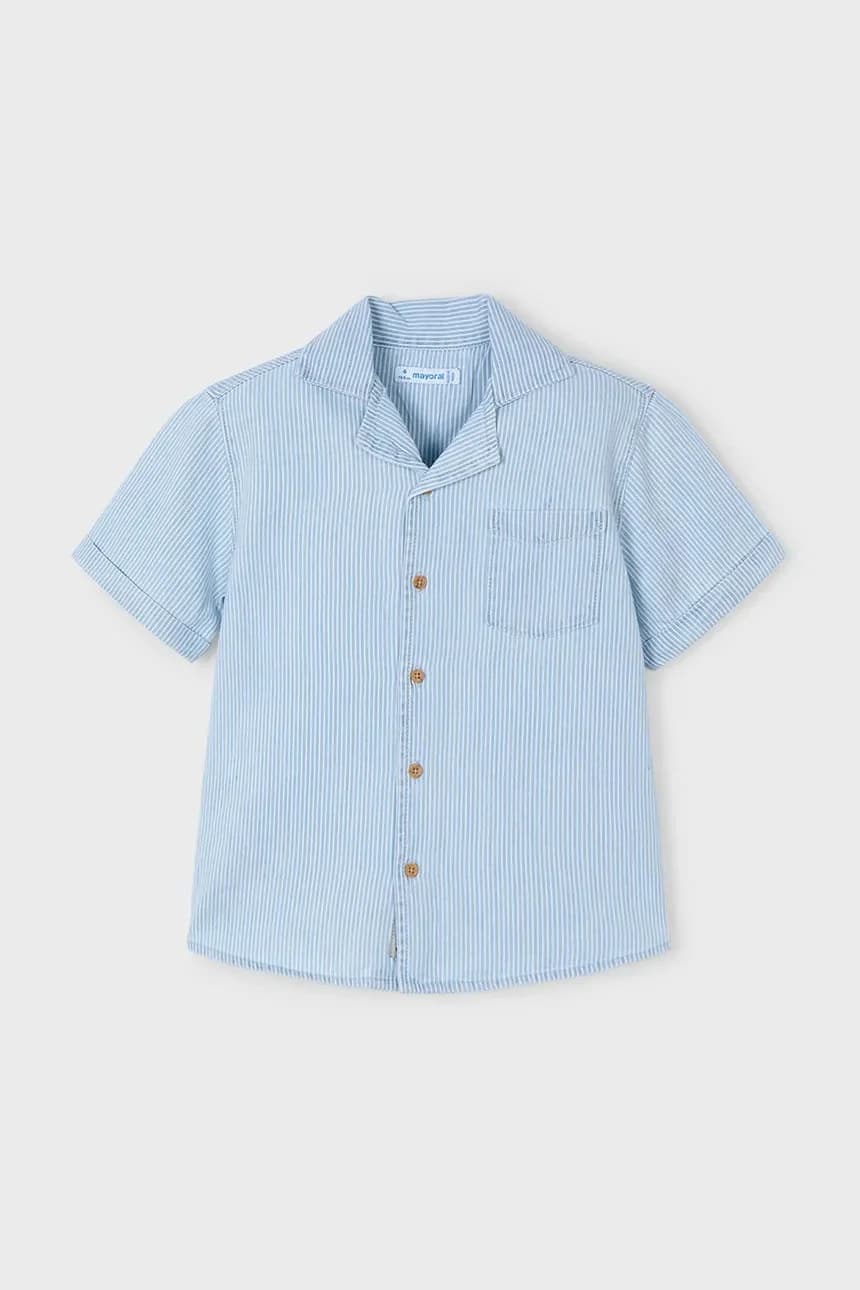 Детская хлопковая рубашка