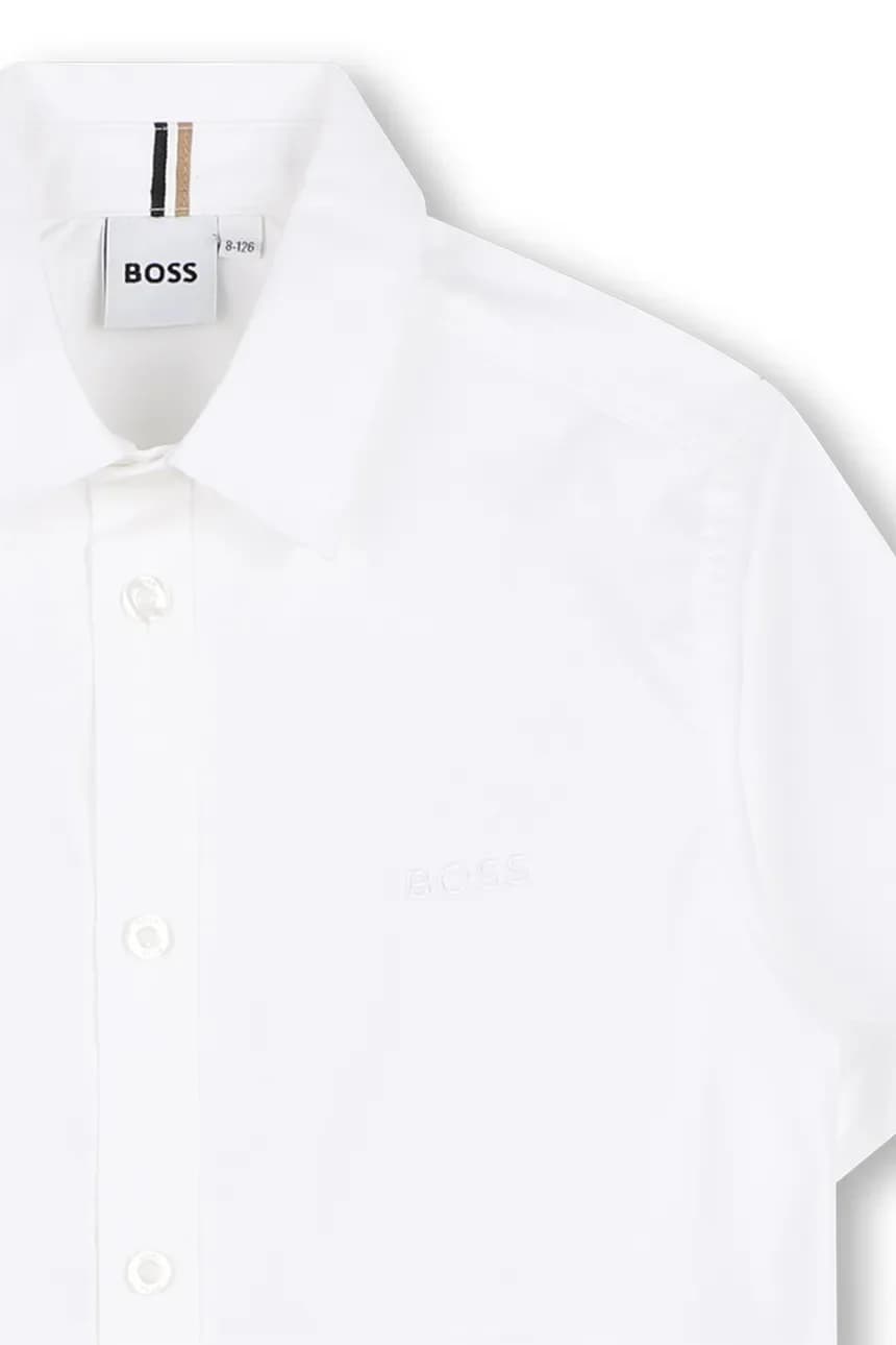 Детская хлопковая рубашка - фото 3