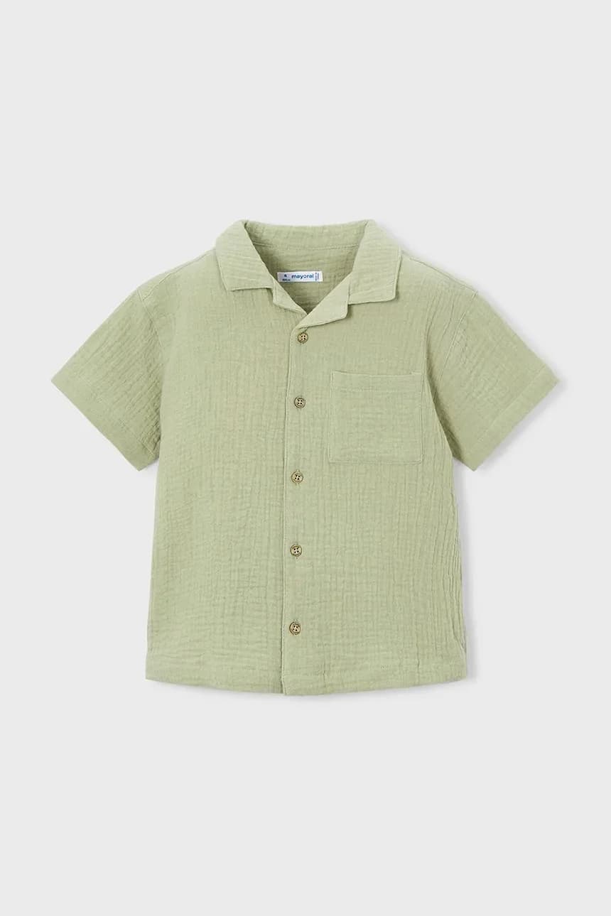 Детская хлопковая рубашка - фото 2