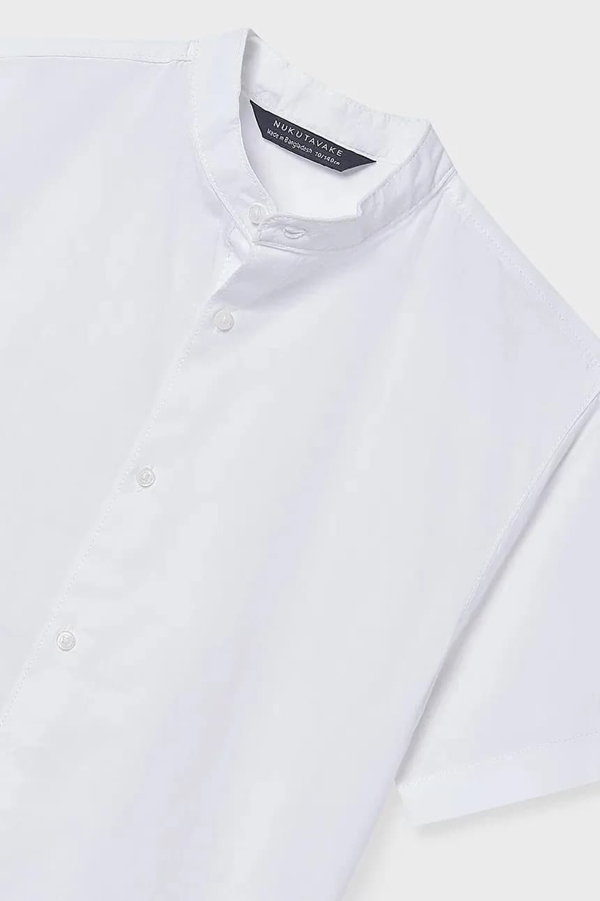 Детская хлопковая рубашка - фото 4