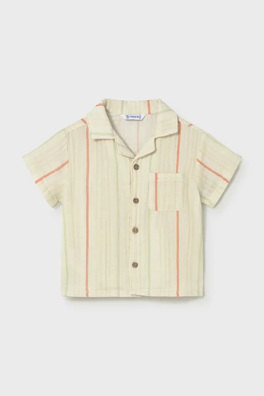 Детская хлопковая рубашка - фото 2