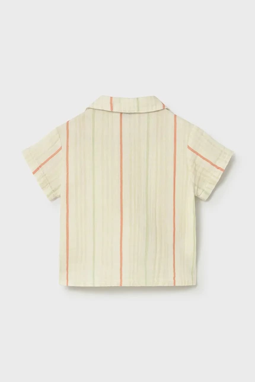 Детская хлопковая рубашка - фото 3