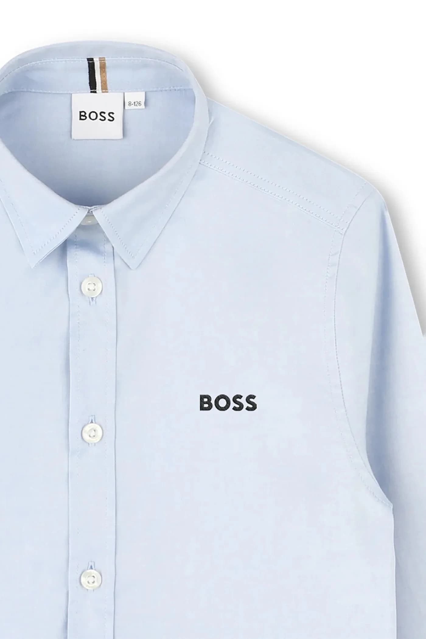 Детская хлопковая рубашка - фото 3