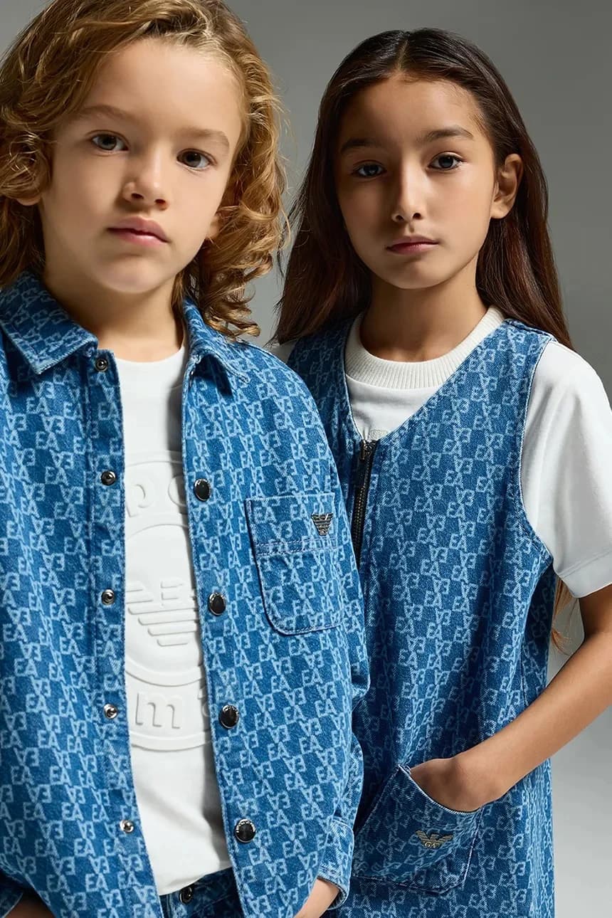 Детская джинсовая рубашка