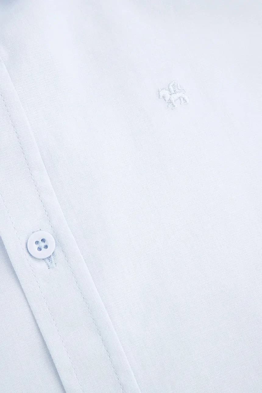 Детская хлопковая рубашка - фото 4