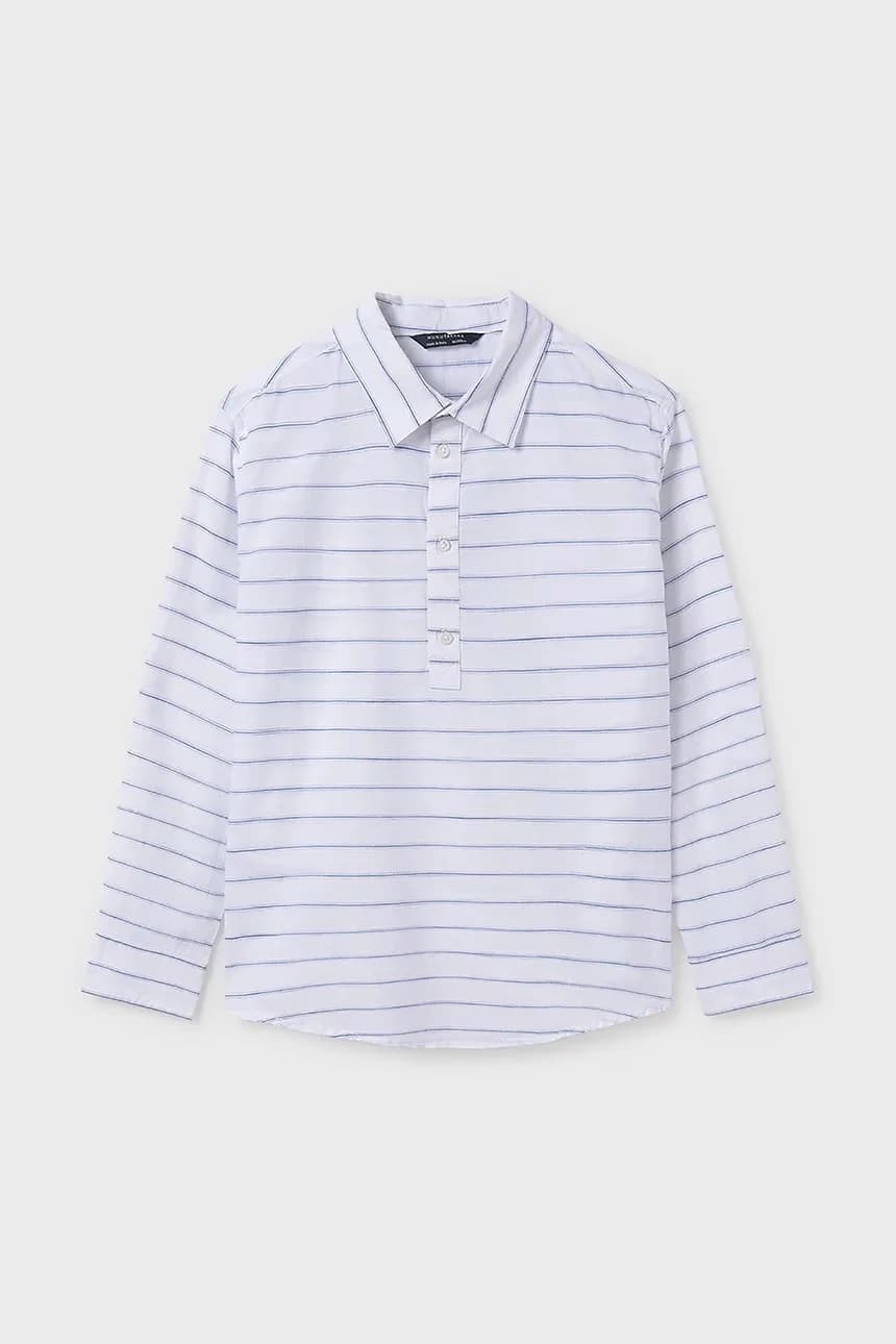 Детская хлопковая рубашка - фото 2